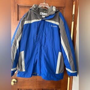 Columbia Interchange Whirlibird 3-1 men’s winter /ski jacket. Size XXL.